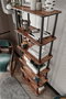 Hanah Home Bookcase 6 Rect - Walnut